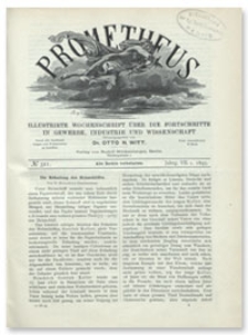 Prometheus : Illustrirte Wochenschrift über die Fortschritte in Gewerbe, Industrie und Wissenschaft. 7. Jahrgang, 1895, Nr 322