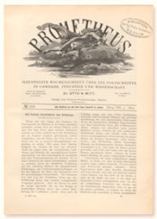 Prometheus : Illustrirte Wochenschrift über die Fortschritte in Gewerbe, Industrie und Wissenschaft. 8. Jahrgang, 1897, Nr 392