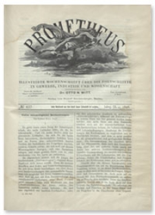 Prometheus : Illustrirte Wochenschrift über die Fortschritte in Gewerbe, Industrie und Wissenschaft. 9. Jahrgang, 1898, Nr 457