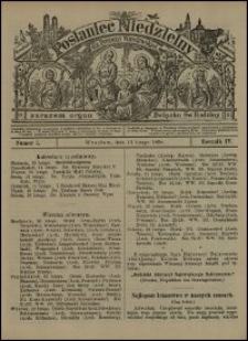 Posłaniec Niedzielny dla Dyecezyi Wrocławskiej. R. 4, 1898, nr 7