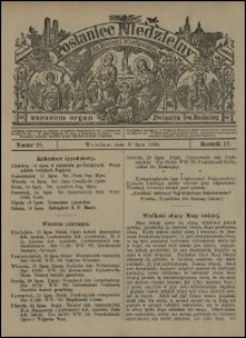 Posłaniec Niedzielny dla Dyecezyi Wrocławskiej. R. 4, 1898, nr 28