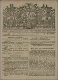 Posłaniec Niedzielny dla Dyecezyi Wrocławskiej. R. 4, 1898, nr 45