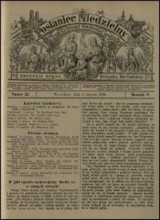 Posłaniec Niedzielny dla Dyecezyi Wrocławskiej. R. 5, 1899, nr 23