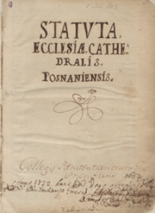 [Kopiariusz akt dotyczących biskupstwa poznańskiego z lat 1298-1628]