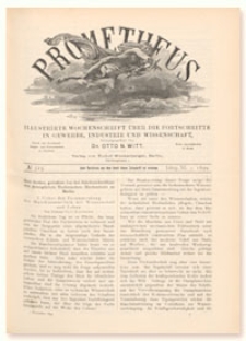 Prometheus : Illustrirte Wochenschrift über die Fortschritte in Gewerbe, Industrie und Wissenschaft. 11. Jahrgang, 1899, Nr 525