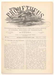 Prometheus : Illustrirte Wochenschrift über die Fortschritte in Gewerbe, Industrie und Wissenschaft. 11. Jahrgang, 1899, Nr 531