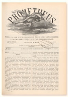 Prometheus : Illustrirte Wochenschrift über die Fortschritte in Gewerbe, Industrie und Wissenschaft. 11. Jahrgang, 1900, Nr 536