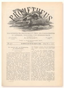 Prometheus : Illustrirte Wochenschrift über die Fortschritte in Gewerbe, Industrie und Wissenschaft. 11. Jahrgang, 1900, Nr 540