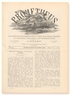 Prometheus : Illustrirte Wochenschrift über die Fortschritte in Gewerbe, Industrie und Wissenschaft. 11. Jahrgang, 1900, Nr 545