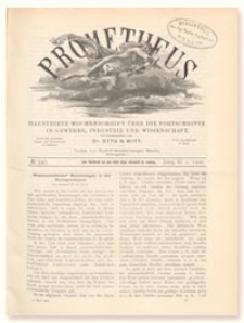 Prometheus : Illustrirte Wochenschrift über die Fortschritte in Gewerbe, Industrie und Wissenschaft. 11. Jahrgang, 1900, Nr 547