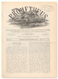 Prometheus : Illustrirte Wochenschrift über die Fortschritte in Gewerbe, Industrie und Wissenschaft. 11. Jahrgang, 1900, Nr 555