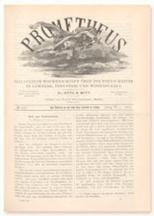 Prometheus : Illustrirte Wochenschrift über die Fortschritte in Gewerbe, Industrie und Wissenschaft. 11. Jahrgang, 1900, Nr 557