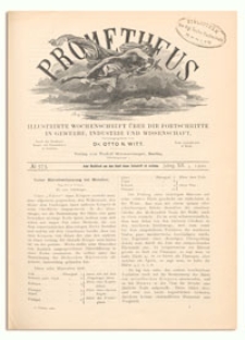 Prometheus : Illustrirte Wochenschrift über die Fortschritte in Gewerbe, Industrie und Wissenschaft. 12. Jahrgang, 1900, Nr 575