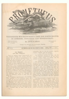 Prometheus : Illustrirte Wochenschrift über die Fortschritte in Gewerbe, Industrie und Wissenschaft. 12. Jahrgang, 1901, Nr 603