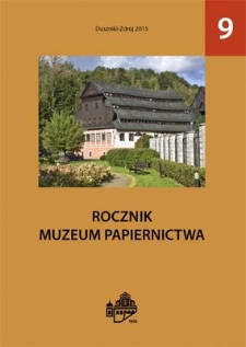 O podejmowanych przed 1945 rokiem próbach ratowania młyna papierniczego w Dusznikach-Zdroju