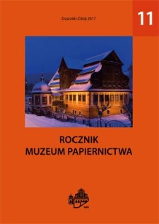 Dekoracja malarska w budynku młyna papierniczego w Dusznikach-Zdroju