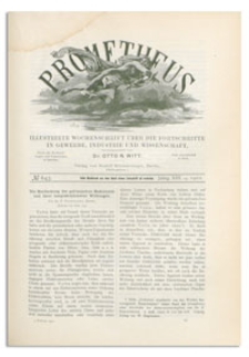 Prometheus : Illustrirte Wochenschrift über die Fortschritte in Gewerbe, Industrie und Wissenschaft. 13. Jahrgang, 1902, Nr 643