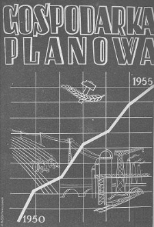 Gospodarka Planowa, Rok V, styczeń 1950, nr 1