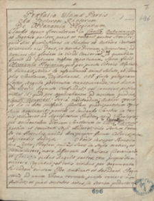 [Carmina elegiaca de sanctis cum commentariis. Auctore Mathia Flaszyński, protonotario apostolico, archidiacono cathedrali Camenecensi, decano Opatovecensi, praeposito Kanczudzensi]