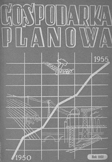 Gospodarka Planowa, Rok VI, luty 1951, nr 2