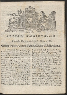 Gazeta Warszawska. R.1786 Nr 88