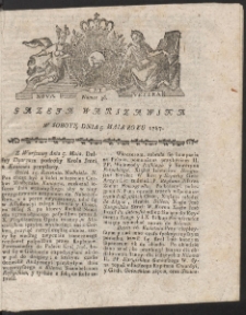 Gazeta Warszawska. R.1787 Nr 36