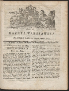 Gazeta Warszawska. R.1789 Nr 38