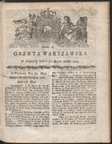 Gazeta Warszawska. R.1789 Nr 43