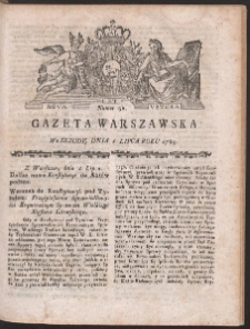 Gazeta Warszawska. R.1789 Nr 52