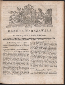 Gazeta Warszawska. R.1789 Nr 53