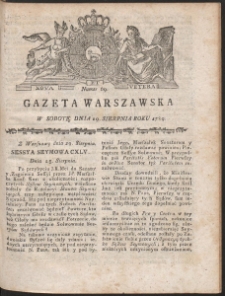 Gazeta Warszawska. R.1789 Nr 69