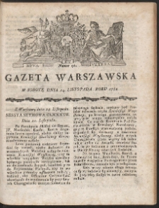 Gazeta Warszawska. R.1789 Nr 91