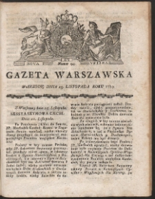 Gazeta Warszawska. R.1789 Nr 94