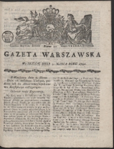 Gazeta Warszawska. R.1791 Nr 20