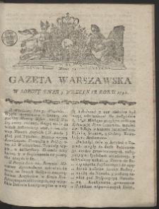 Gazeta Warszawska. R.1791 Nr 71