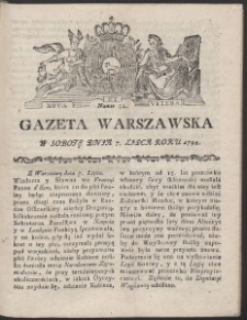 Gazeta Warszawska. R.1792 Nr 54