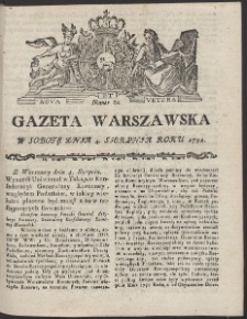 Gazeta Warszawska. R.1792 Nr 62