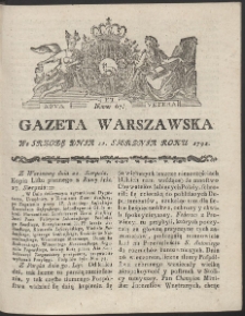 Gazeta Warszawska. R.1792 Nr 67