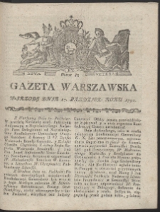 Gazeta Warszawska. R.1792 Nr 83