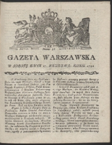 Gazeta Warszawska. R.1792 Nr 86