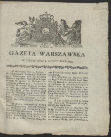 Gazeta Warszawska. R.1793 Nr 10