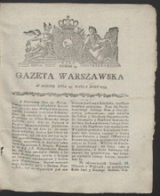 Gazeta Warszawska. R.1793 Nr 24