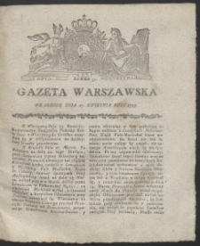Gazeta Warszawska. R.1793 Nr 31