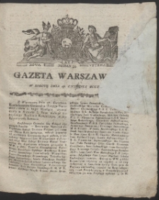 Gazeta Warszawska. R.1793 Nr 34