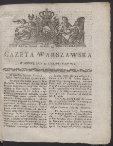 Gazeta Warszawska. R.1793 Nr 68