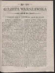Gazeta Warszawska. R.1796 Nr 28