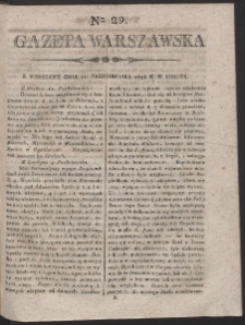 Gazeta Warszawska. R.1796 Nr 29