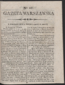 Gazeta Warszawska. R.1796 Nr 41