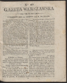 Gazeta Warszawska. R. 1797 Nr 49