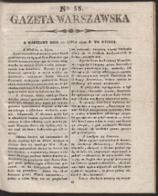 Gazeta Warszawska. R. 1797 Nr 55